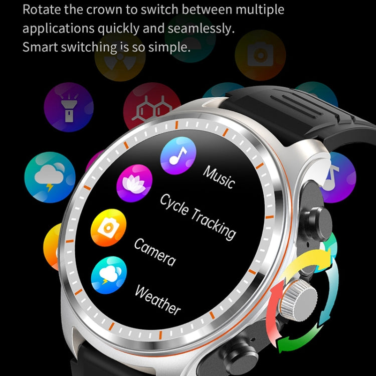 LC19 1.53 inch 2 in 1 Bluetooth Earphone IP67 Waterproof Smart Watch, Support Sleep Monitoring(Black Silver) - Smart Watches by PMC TechLife | Online Shopping South Africa | PMC TechLife | Buy Now Pay Later Mobicred