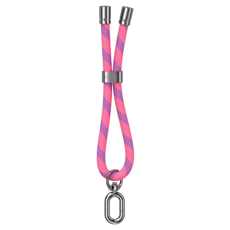 USAMS ZB317 Anti-lost Adjustable Phone Wrist Rope(Pink+Dark Purple) - free shipping - PMc TechLife - Order now!