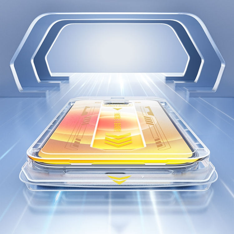 For iPhone 15 Pro Max WK WTP-085 Speedy Series Dust-free Warehouse Anti-peeping Tempered Glass Film - free shipping - PMC Jewellery - Order now!