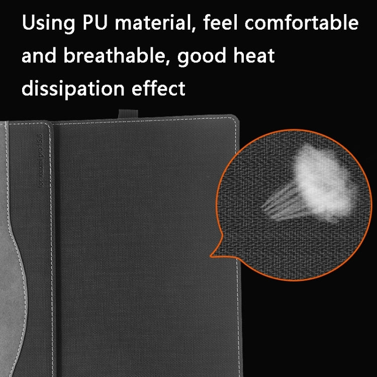 For Xiaomi Pro 15.6 2020 Laptop Anti-Drop Leather Protective Case(Dark Blue) - 15.6 - 17 inch by PMC Jewellery | Online Shopping South Africa | PMC Jewellery | Buy Now Pay Later Mobicred