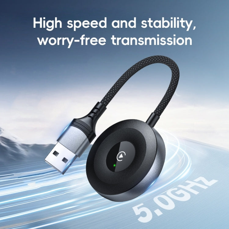 USB, USB-C / Type-C Wired to Wireless Car CarPlay Box Adapter for iPhone(White) - free shipping - PMC Jewellery - Order now!