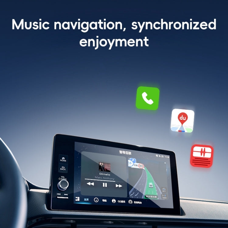 USB, USB-C / Type-C Wired to Wireless Car CarPlay Box Adapter for iPhone(White) - free shipping - PMC Jewellery - Order now!