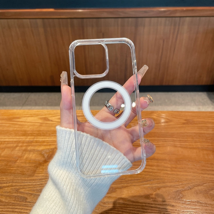 For iPhone 16 Plus Clear Acrylic TPU MagSafe Phone Case(Transparent) - free shipping - PMC Jewellery - Order now!