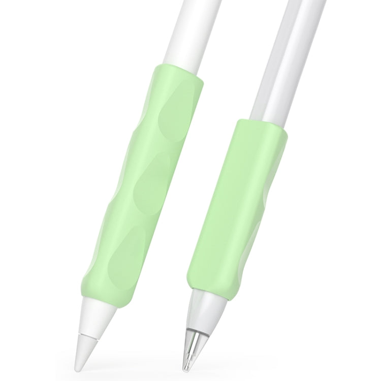 For Apple Pencil & Huawei M-Pencil Series Universal Stylus Silicone Protective Grip Cover(Green) - free shipping - PMC Jewellery - Order now!