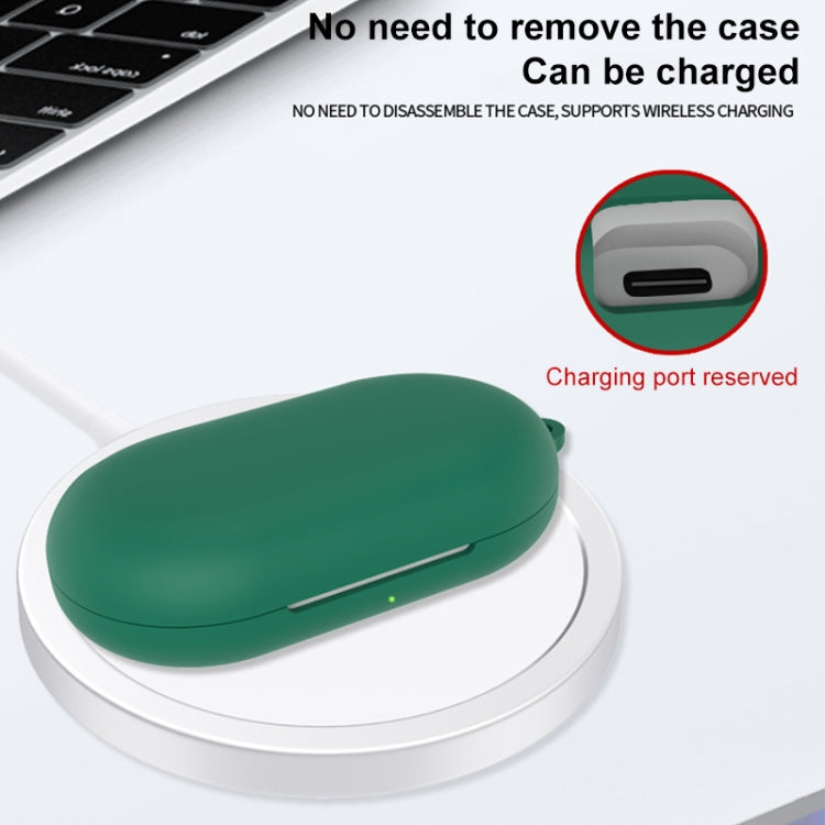 For Anker Soundcore V20i Wireless Earphone Silicone Protective Case(White) - Other Earphone Case by PMC Jewellery | Online Shopping South Africa | PMC Jewellery | Buy Now Pay Later Mobicred