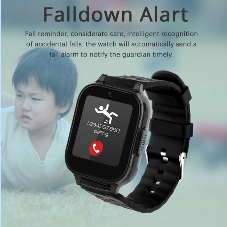 RF-V52-B 1.85 inch Screen GPS Smart Tracker WatchBand Support SOS Call / Health Monitoring For North America / South America(Black) - free shipping - PMC TechLife - Order now!