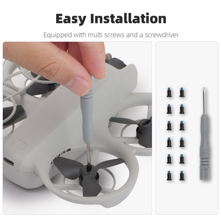 For DJI Neo Sunnylife 2016S Drone Color 3-Blade Propeller, Quantity:2 pairs(Orange) - free shipping - PMC TechLife - Order now!