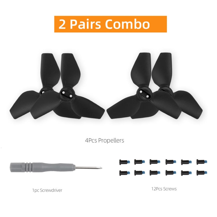 For DJI Neo Sunnylife 2016S Drone Color 3-Blade Propeller, Quantity:2 pairs(Blue) - free shipping - PMC TechLife - Order now!