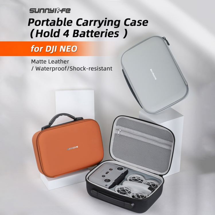 For DJI Neo Sunnylife Drone Batteries Kit Storage Case Box Suitcase(Black) - free shipping - PMC TechLife - Order now!