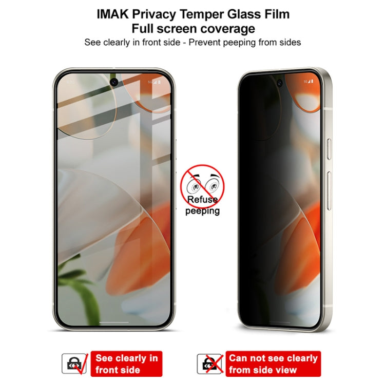 For Google Pixel 9 / 9 Pro imak HD Full Screen Anti-spy Tempered Glass Protective Film - free shipping - PMC Jewellery - Order now!