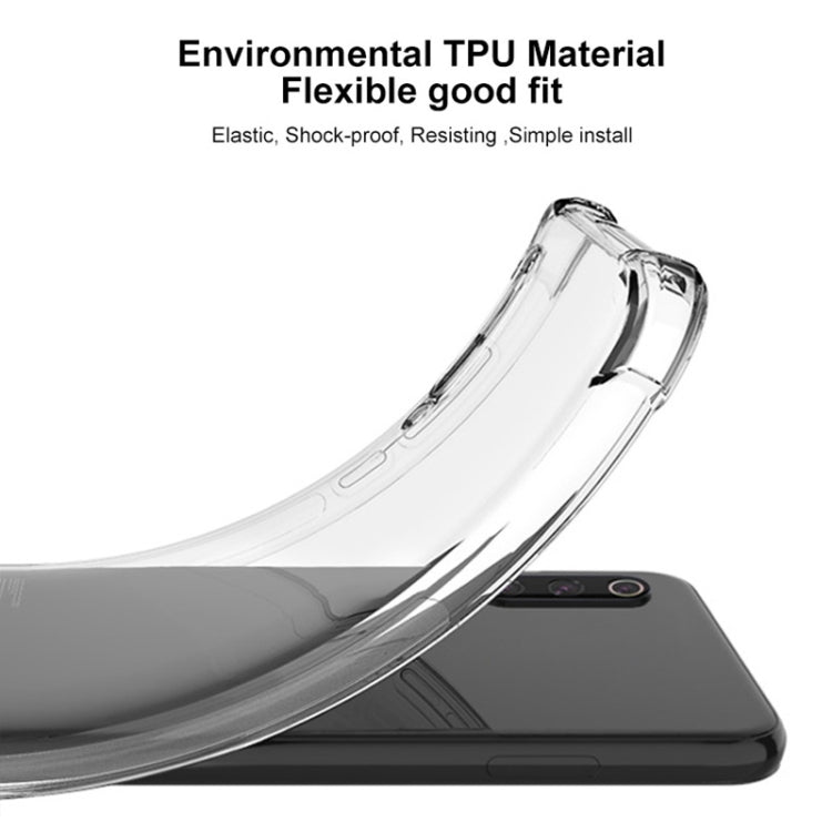 For Tecno Spark 20 / 20C IMAK UX-4 Series Four-corner Shockproof Phone Case(Transparent) - Tecno Cases by imak | Online Shopping South Africa | PMC TechLife | Buy Now Pay Later Mobicred