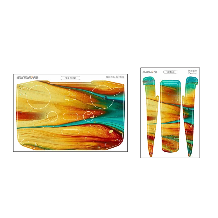 For DJI Neo Drone Body Remote Control Protective Sticker(Painting) - free shipping - PMC TechLife - Order now!