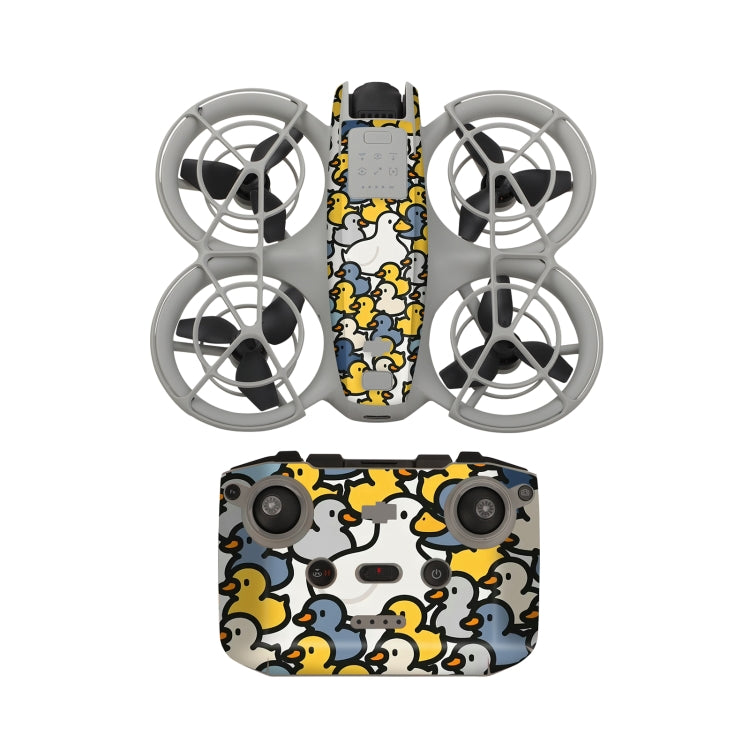 For DJI Neo Drone Body Remote Control Protective Sticker(Cute Ducks) - free shipping - PMC TechLife - Order now!