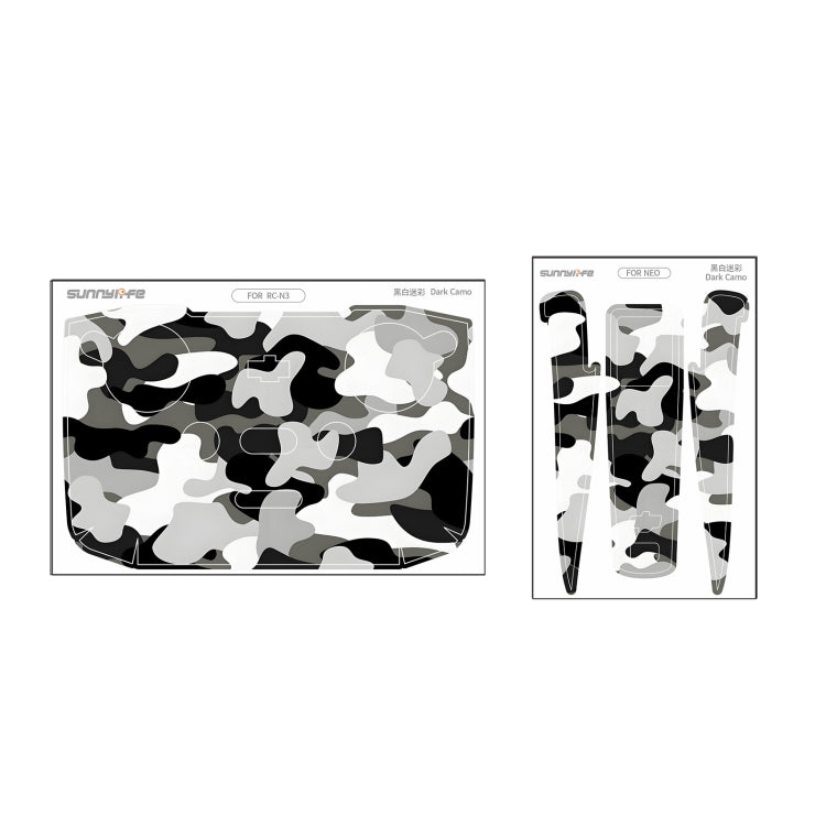 For DJI Neo Drone Body Remote Control Protective Sticker(Dark Camo) - free shipping - PMC TechLife - Order now!