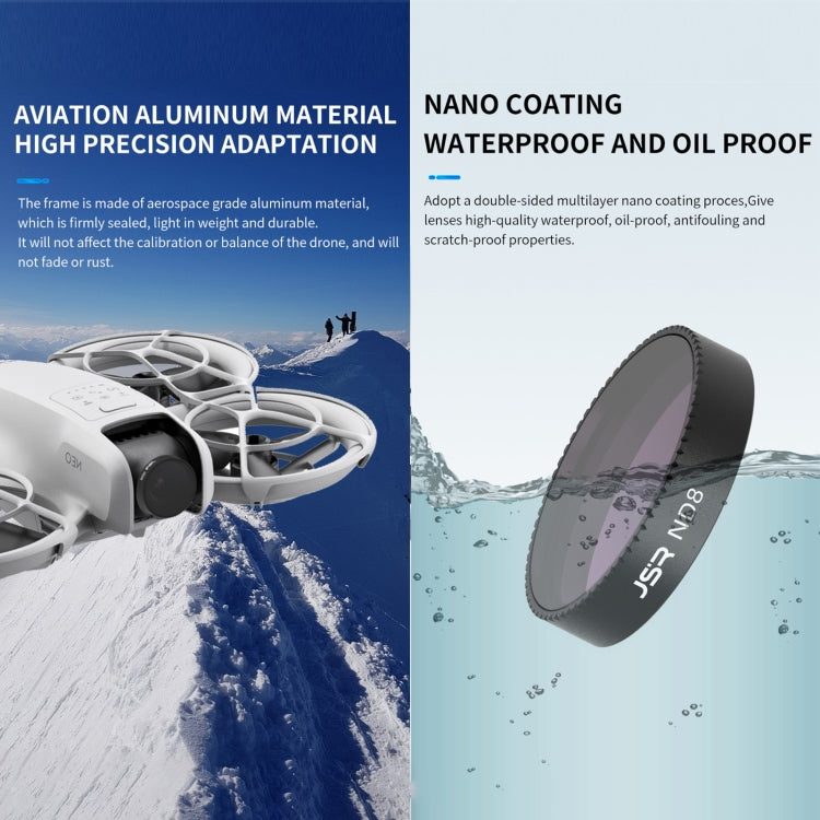For DJI Neo JSR KB Series Drone Lens Filter, Filter:ND64 - free shipping - PMC TechLife - Order now!