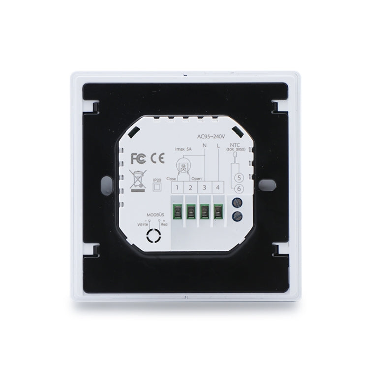 BHT-009GALW-MT Water Heating WiFi Smart Home LED Thermostat with Matter(White) - Thermostat & Thermometer by PMC Jewellery | Online Shopping South Africa | PMC Jewellery | Buy Now Pay Later Mobicred