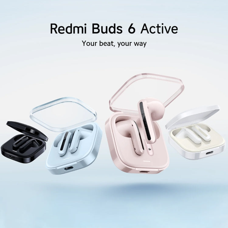 Original Xiaomi Redmi Buds 6 Active BT5.4 In-ear True Wireless Earbuds(White) - free shipping - PMC Jewellery - Order now!