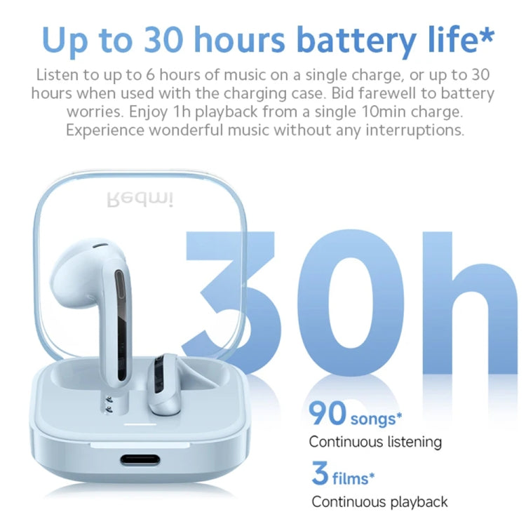 Original Xiaomi Redmi Buds 6 Active BT5.4 In-ear True Wireless Earbuds(Black) - free shipping - PMC Jewellery - Order now!