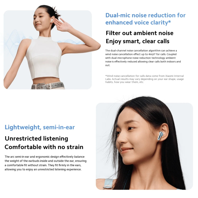 Original Xiaomi Redmi Buds 6 Active BT5.4 In-ear True Wireless Earbuds(White) - free shipping - PMC Jewellery - Order now!