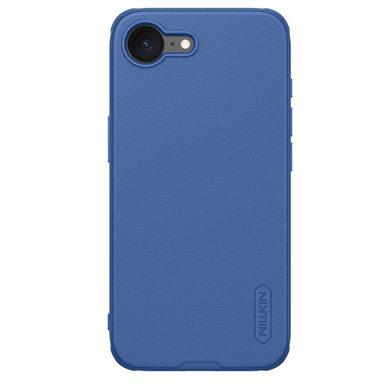 For iPhone 16e NILLKIN Frosted Shield Pro PC + TPU Phone Case(Blue) - free shipping - PMC TechLife - Order now!