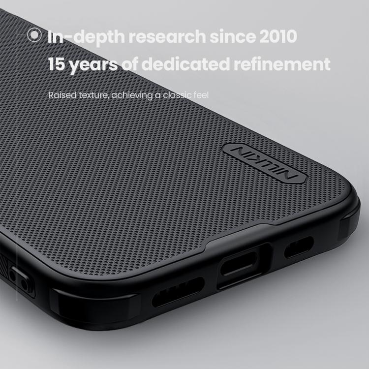 For iPhone 16e NILLKIN Frosted Shield Pro PC + TPU Phone Case(Blue) - free shipping - PMC TechLife - Order now!