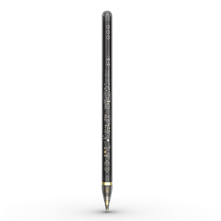 C10 Pro Magnetic Charging Capacitive Stylus Pen for iPad 2018 and Later(Transparent Black) - Stylus Pen by PMC Jewellery | Online Shopping South Africa | PMC Jewellery | Buy Now Pay Later Mobicred