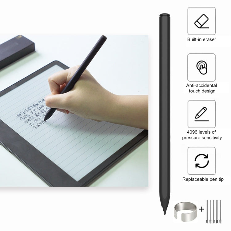 P30 Tilt Pressure-sensitive Prevent Accidental Touch Magnetic Stylus Pen for Samsung Tab(Black) - Stylus Pen by PMC TechLife | Online Shopping South Africa | PMC TechLife | Buy Now Pay Later Mobicred