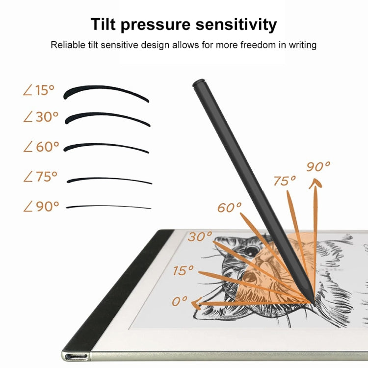 P30 Tilt Pressure-sensitive Prevent Accidental Touch Magnetic Stylus Pen for Samsung Tab(Black) - Stylus Pen by PMC TechLife | Online Shopping South Africa | PMC TechLife | Buy Now Pay Later Mobicred