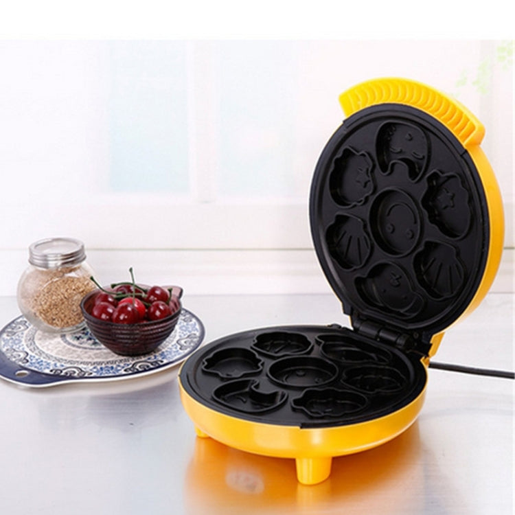 Household Cake Machine Double-sided Heating Baking Machine, Plug Type:AU Plug(Yellow) - free shipping - PMC TechLife - Order now!