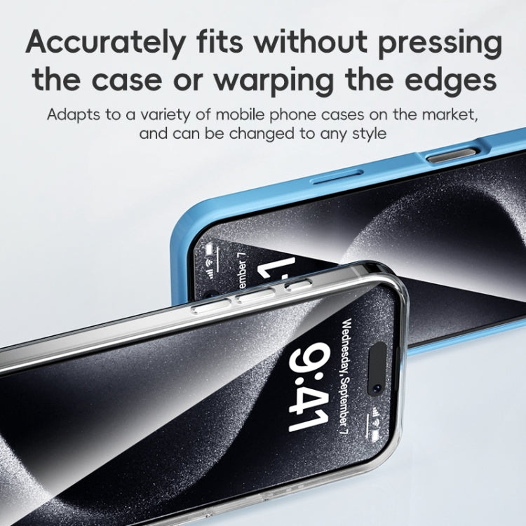 For iPhone 16 Pro Max ZGA 0.33mm 2.5D Anti-static HD Tempered Glass Film - free shipping - PMC Jewellery - Order now!