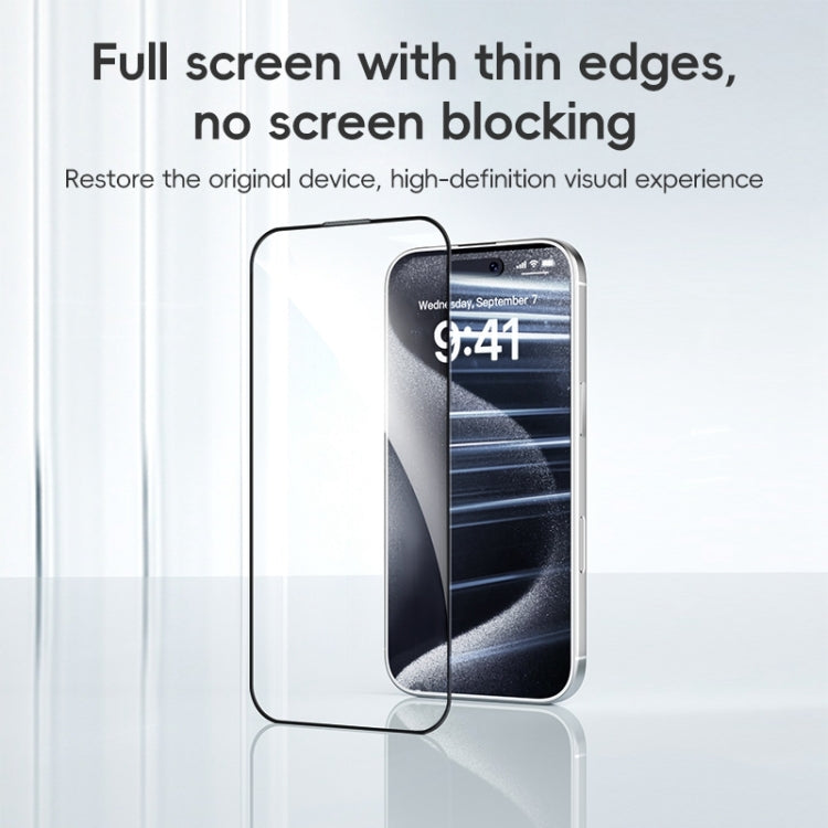 For iPhone 16 ZGA 0.33mm 2.5D Anti-static HD Tempered Glass Film - free shipping - PMC Jewellery - Order now!