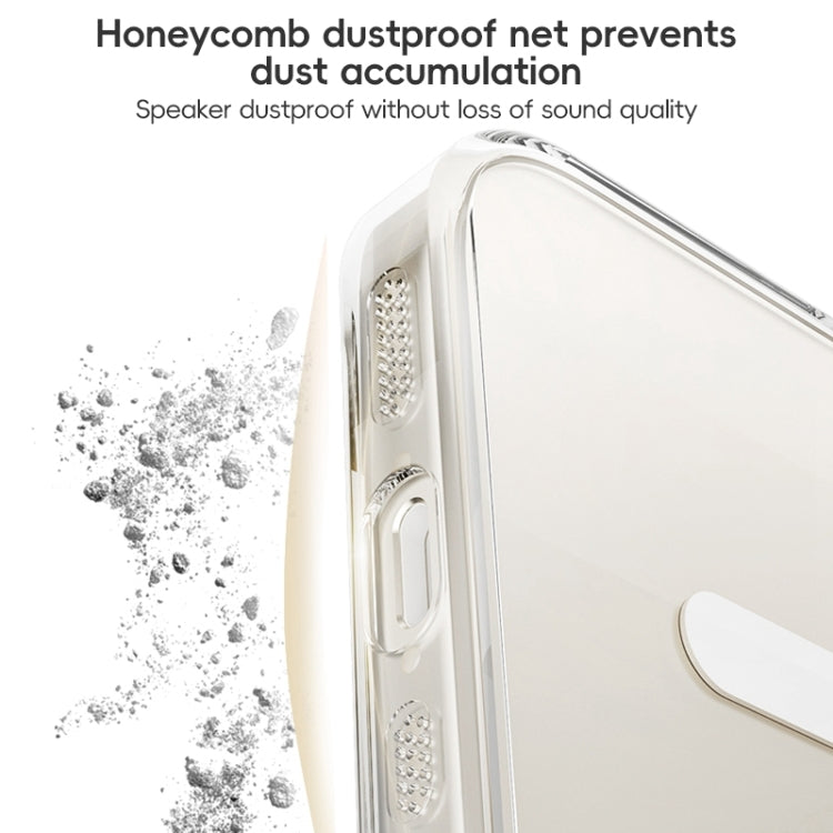 For iPhone 16 Plus ZGA Magsafe Clear PC Tempered Glass Phone Case(Transparent) - free shipping - PMC Jewellery - Order now!