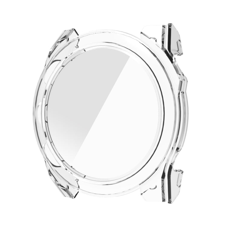 For Garmin Fenix 8 AMOLED 47mm Tempered Glass Film Integrated PC Watch Protective Case(Transparent) - Watch Cases by PMC TechLife | Online Shopping South Africa | PMC TechLife | Buy Now Pay Later Mobicred