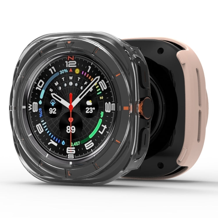 For Samsung Galaxy Watch Ultra 47mm / Ultra 2025 Tempered Glass Film Integrated PC Watch Protective Cover(Green) - free shipping - PMC TechLife - Order now!
