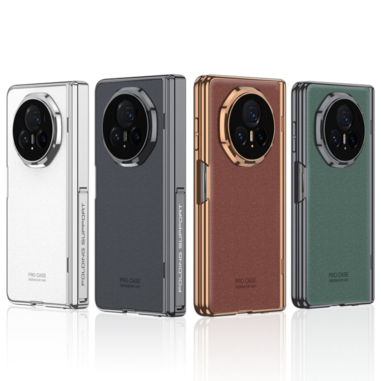 For Honor Magic V3 GKK Integrated Magnetic Fold Hinge AG Phantom Shockproof Phone Case(Silver) - free shipping - PMC Jewellery - Order now!