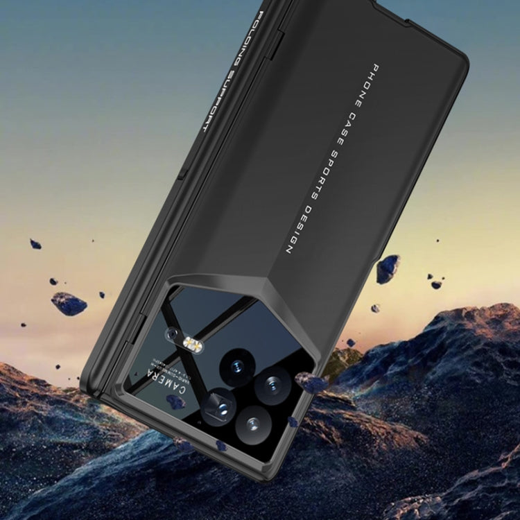 For Xiaomi Mix Fold 4 GKK Integrated Magnetic Blade Ultra-thin Full Coverage Phone Case(Grey) - free shipping - PMC Jewellery - Order now!