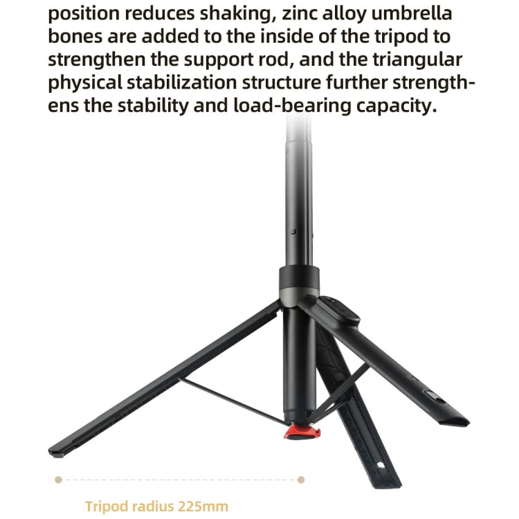 Xiaomi XMBJZPG01YM Zoom Floor Standing Bluetooth Stand Selfie Stick - free shipping - PMC Jewellery - Order now!