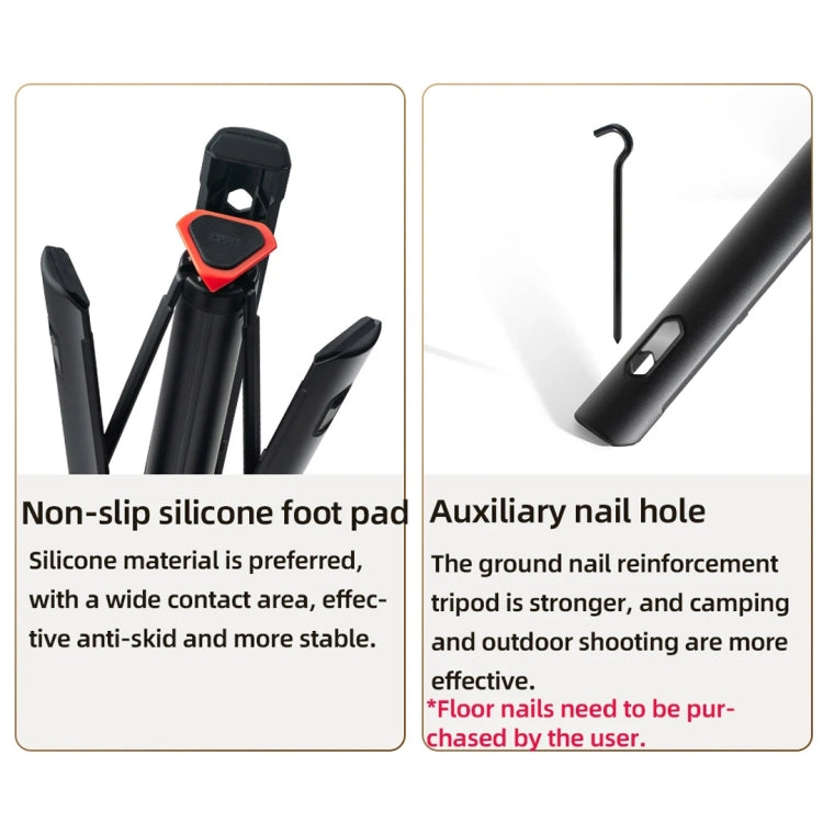 Xiaomi XMBJZPG01YM Zoom Floor Standing Bluetooth Stand Selfie Stick - free shipping - PMC Jewellery - Order now!