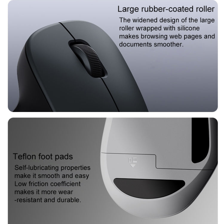 Original Xiaomi XMWXSB04YM 2.4GHz Portable Wireless Mouse Comfort Edition(Grey) - free shipping - PMC Jewellery - Order now!