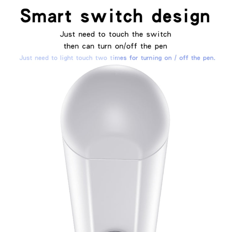 Yesido ST15 Anti-mistouch Magnetic Adhesive Active Universal Capacitive Stylus Pen(White) - free shipping - PMC Jewellery - Order now!