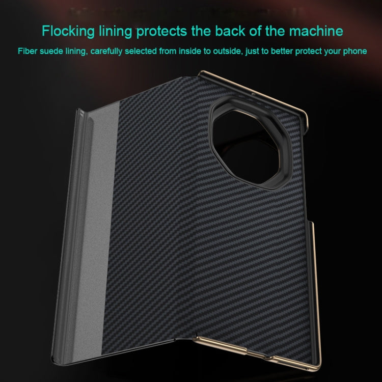 For Huawei Mate XT Ultimate Smart Side View Window Plain Leather Phone Case(Dark Red) - Huawei Cases by PMC TechLife | Online Shopping South Africa | PMC TechLife | Buy Now Pay Later Mobicred