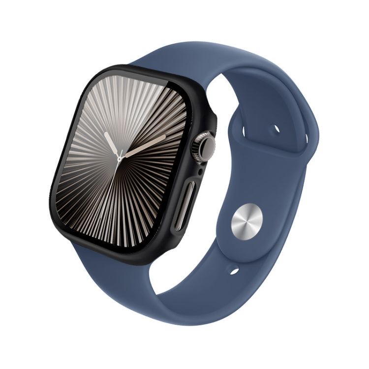 For Apple Watch Series 10 42mm imak Integrated Watch Case with Film(Black) - free shipping - PMc TechLife - Order now!