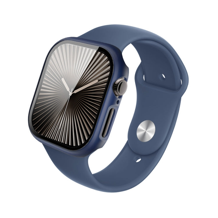 For Apple Watch Series 10 42mm imak Integrated Watch Case with Film(Blue) - free shipping - PMc TechLife - Order now!