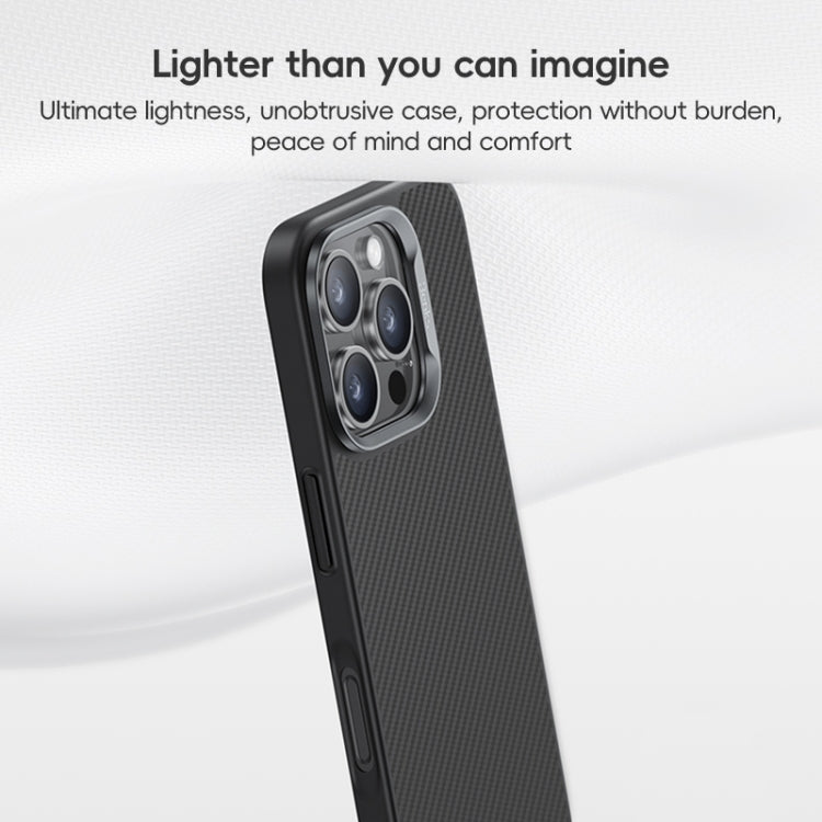 For iPhone 16 Benks MagSafe Kevlar Fiber Ultra-thin Shockproof Phone Case(Black) - free shipping - PMC Jewellery - Order now!
