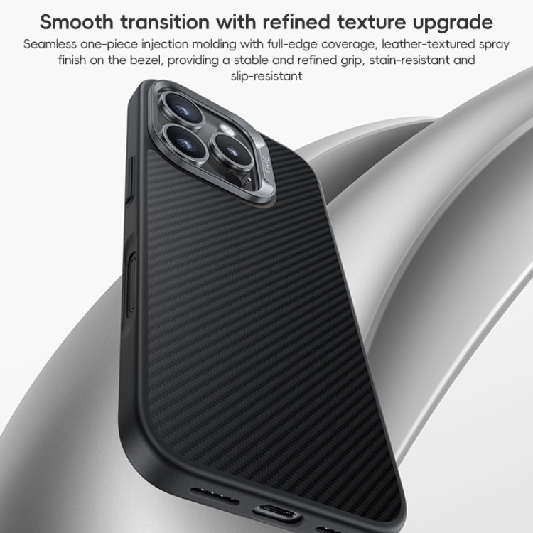 For iPhone 16 Benks MagSafe Kevlar Fiber Ultra-thin Shockproof Phone Case(Black) - free shipping - PMC Jewellery - Order now!