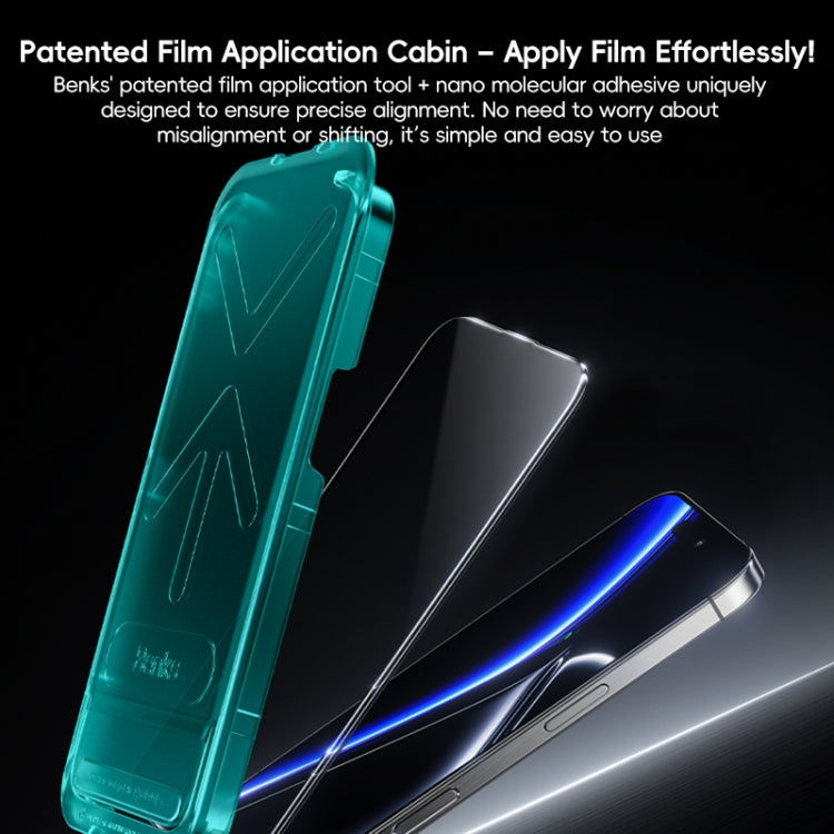 For iPhone 16 Pro Benks King Kong Series Corning Sapphire Glass Film - free shipping - PMC Jewellery - Order now!