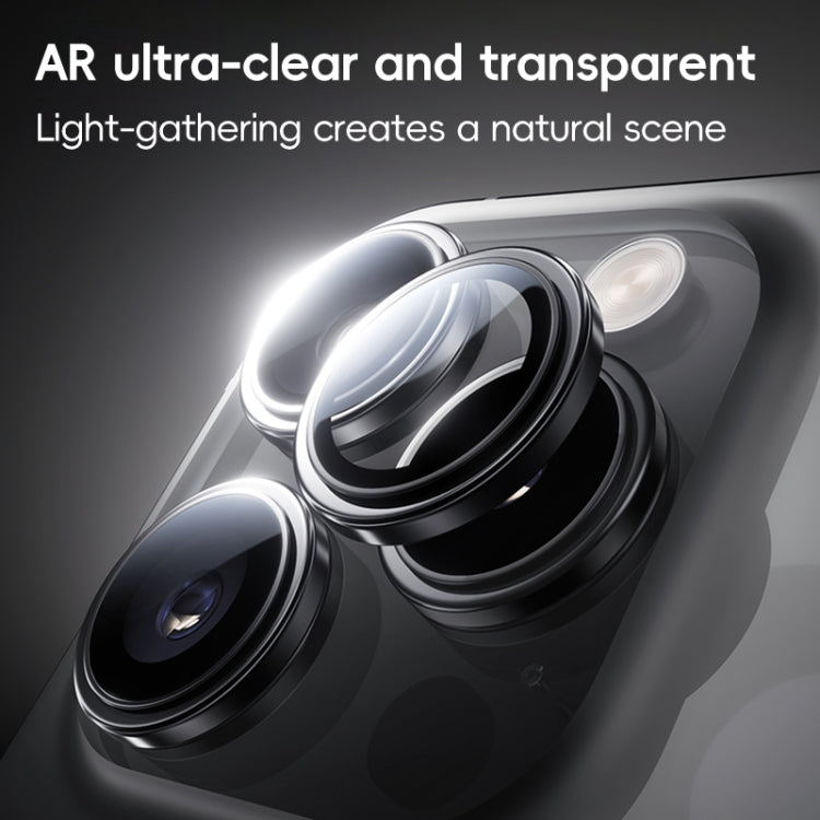 For iPhone 16 Pro Max Benks King Kong Series Corning Single Metal Lens Protective Film(Black) - free shipping - PMC Jewellery - Order now!