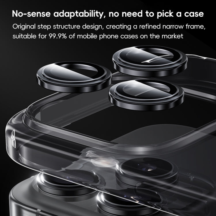 For iPhone 16 Pro Max Benks King Kong Series Corning Single Metal Lens Protective Film(Black) - free shipping - PMC Jewellery - Order now!
