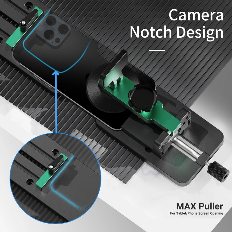 2UUL DA06 MAX Puller Double Suction Cup LCD Screen Open Fixture - free shipping - PMC Jewellery - Order now!