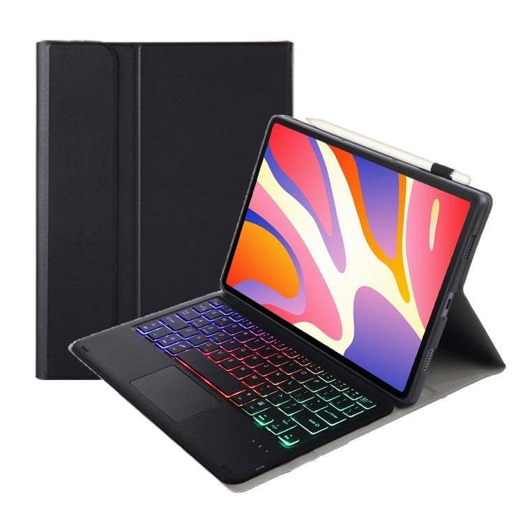 For Huawei MatePad SE 11 2024 AH21-AS Ultra-thin Detachable Backlight Bluetooth Keyboard Leather Tablet Case with Touchpad(Black) - Others Keyboard by PMC Jewellery | Online Shopping South Africa | PMC Jewellery | Buy Now Pay Later Mobicred